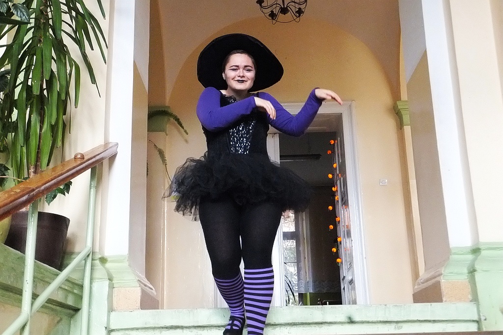 W V Liceum Ogólnokształcącym odbyło się święto Halloween