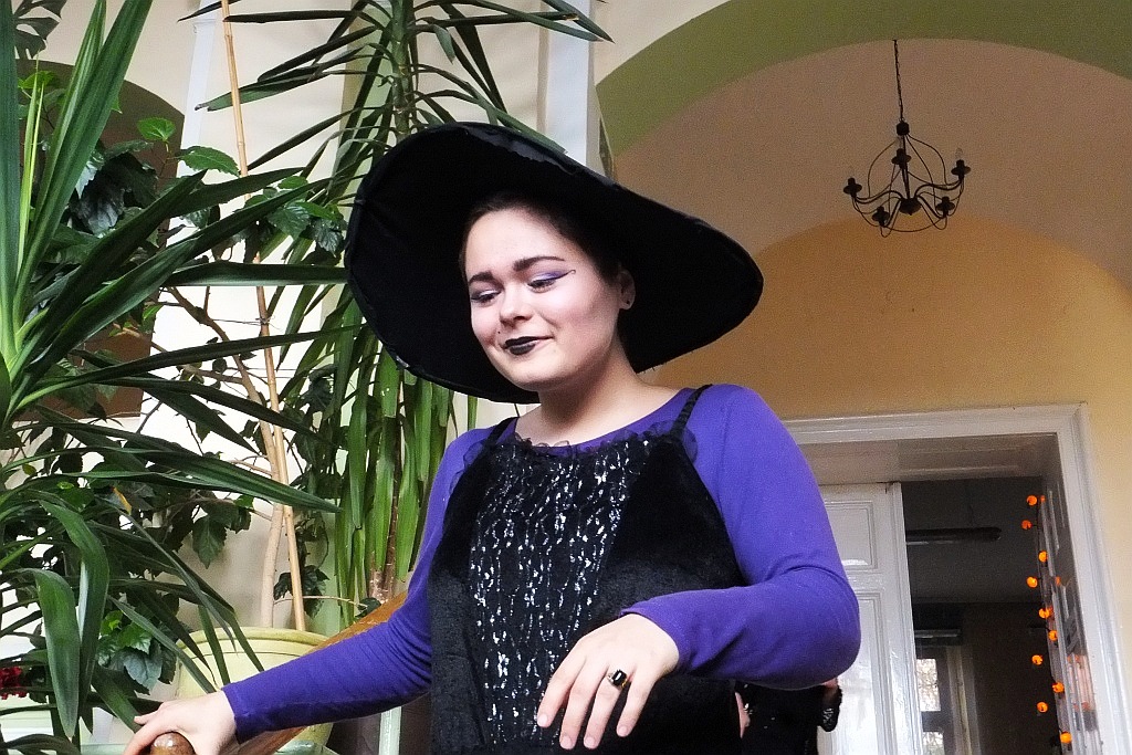 W V Liceum Ogólnokształcącym odbyło się święto Halloween