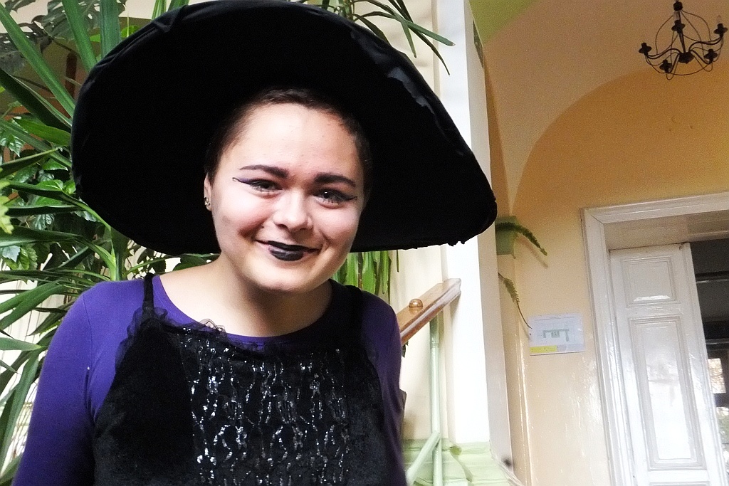 W V Liceum Ogólnokształcącym odbyło się święto Halloween