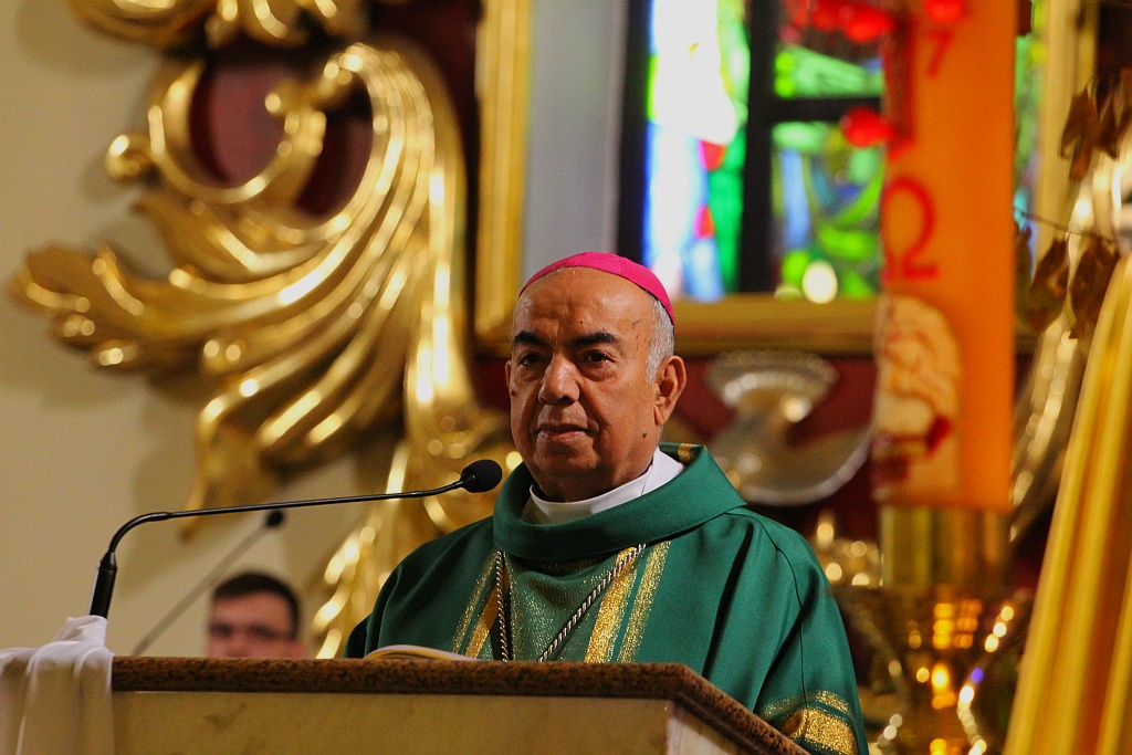 Biskup Georges Abou Khazem gościem parafii na Piekarach

