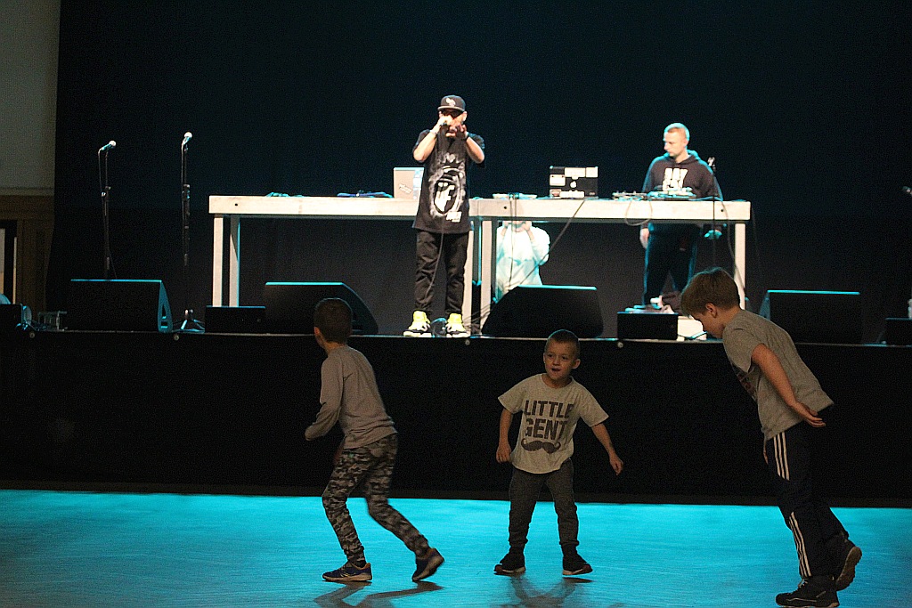 Głos miasta - graffiti jam w ramach projektu Dom Kultury+Wy