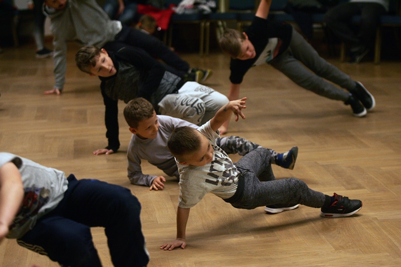 Głos miasta - graffiti jam w ramach projektu Dom Kultury+Wy