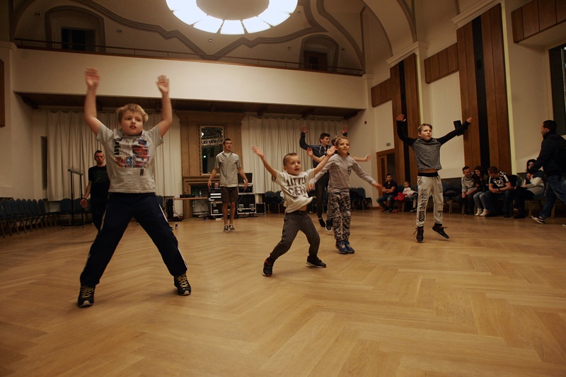 Głos miasta - graffiti jam w ramach projektu Dom Kultury+Wy
