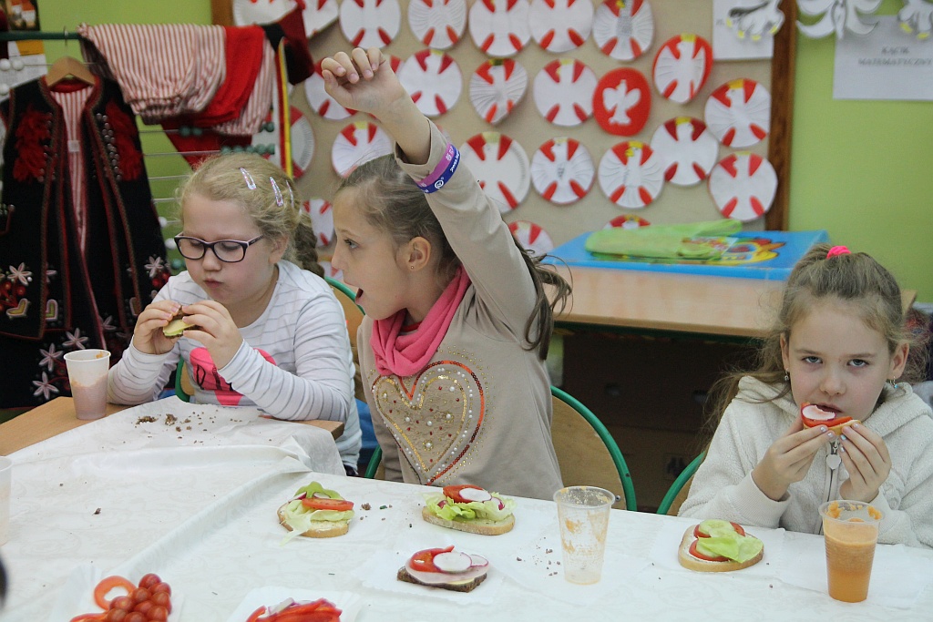 Ogólnopolska akcja Śniadanie Daje Moc w Szkole Podstawowej nr 1