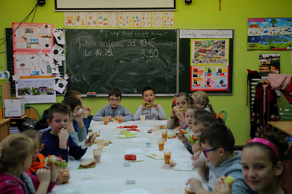 Ogólnopolska akcja Śniadanie Daje Moc w Szkole Podstawowej nr 1