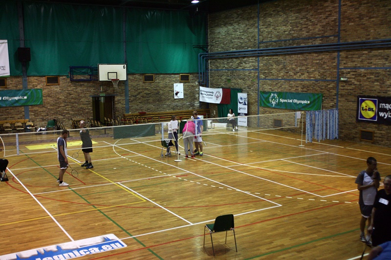 Turniej Badmintona Olimpiad Specjalnych w Legnicy