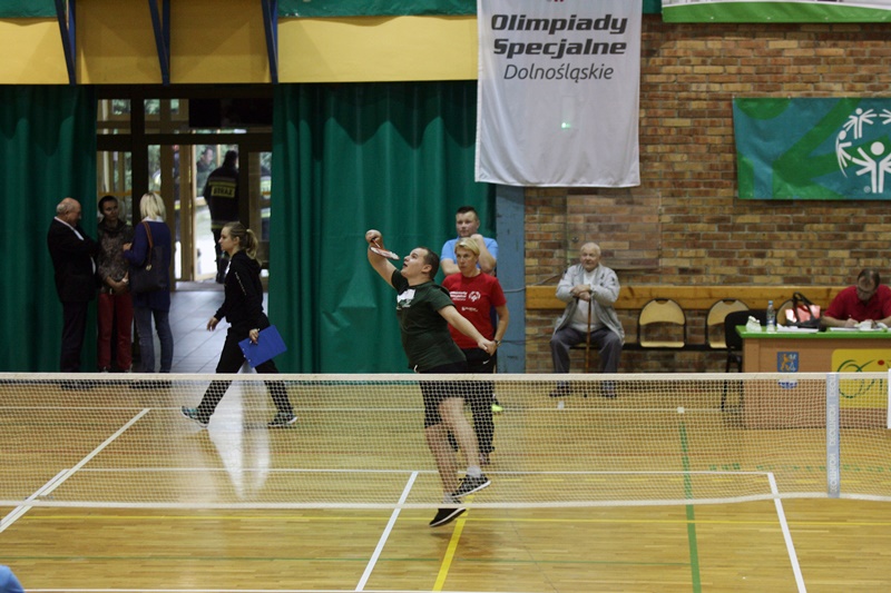 Turniej Badmintona Olimpiad Specjalnych w Legnicy