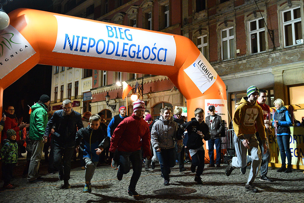 Legnicki Bieg Niepodległości wygrał Tomasz Sobczyk z Wrocławia