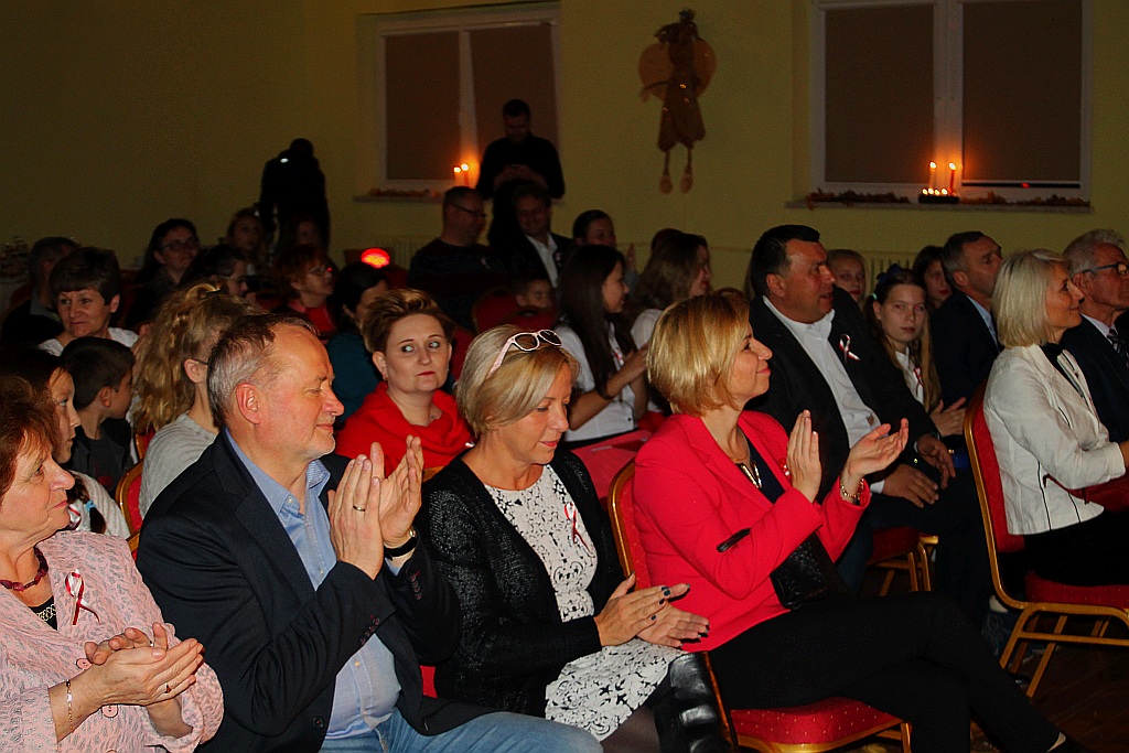 Mateusz Nagórski na rocznicę niepodległości w Rosochatej