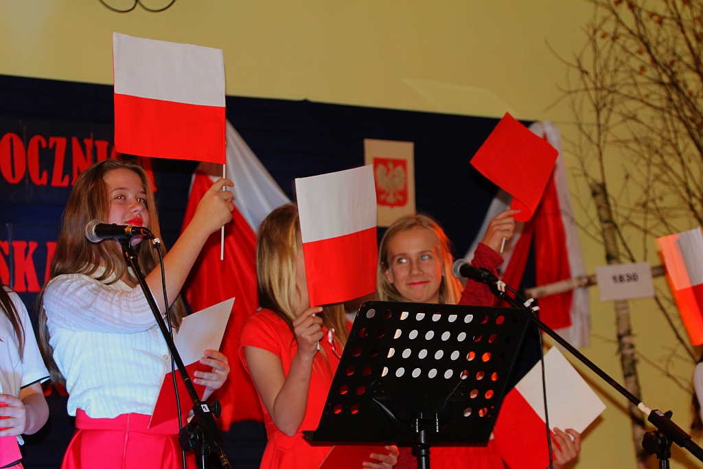 Mateusz Nagórski na rocznicę niepodległości w Rosochatej