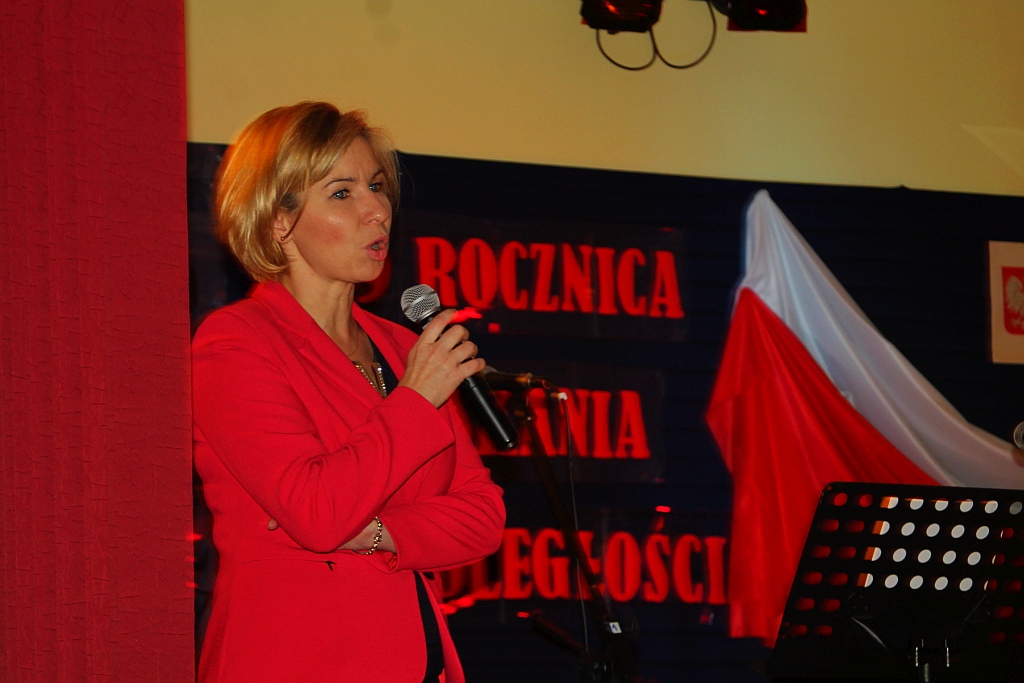 Mateusz Nagórski na rocznicę niepodległości w Rosochatej