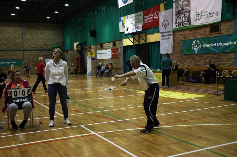 Turniej Badmintona Olimpiad Specjalnych w Legnicy