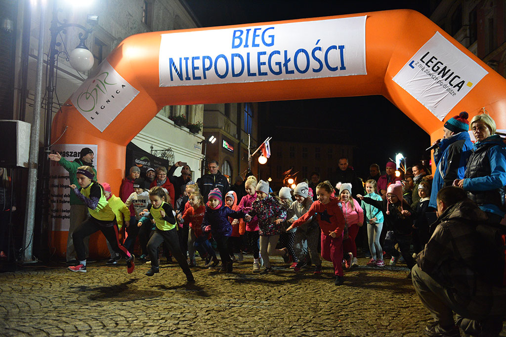 Legnicki Bieg Niepodległości wygrał Tomasz Sobczyk z Wrocławia