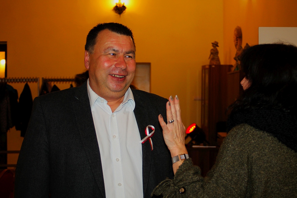 Mateusz Nagórski na rocznicę niepodległości w Rosochatej