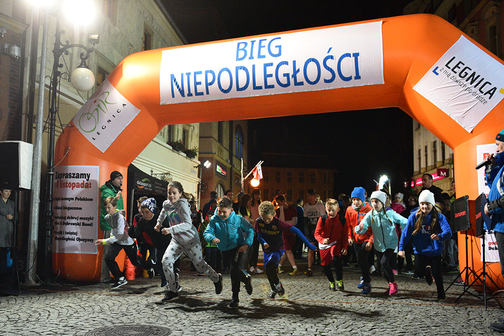 Legnicki Bieg Niepodległości wygrał Tomasz Sobczyk z Wrocławia