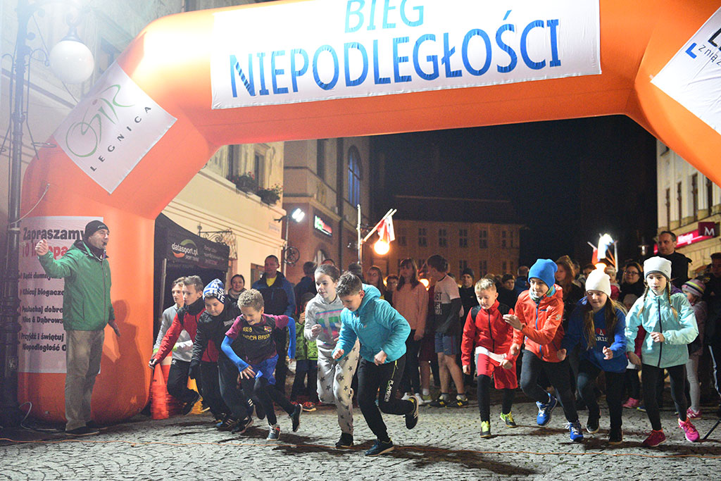 Legnicki Bieg Niepodległości wygrał Tomasz Sobczyk z Wrocławia