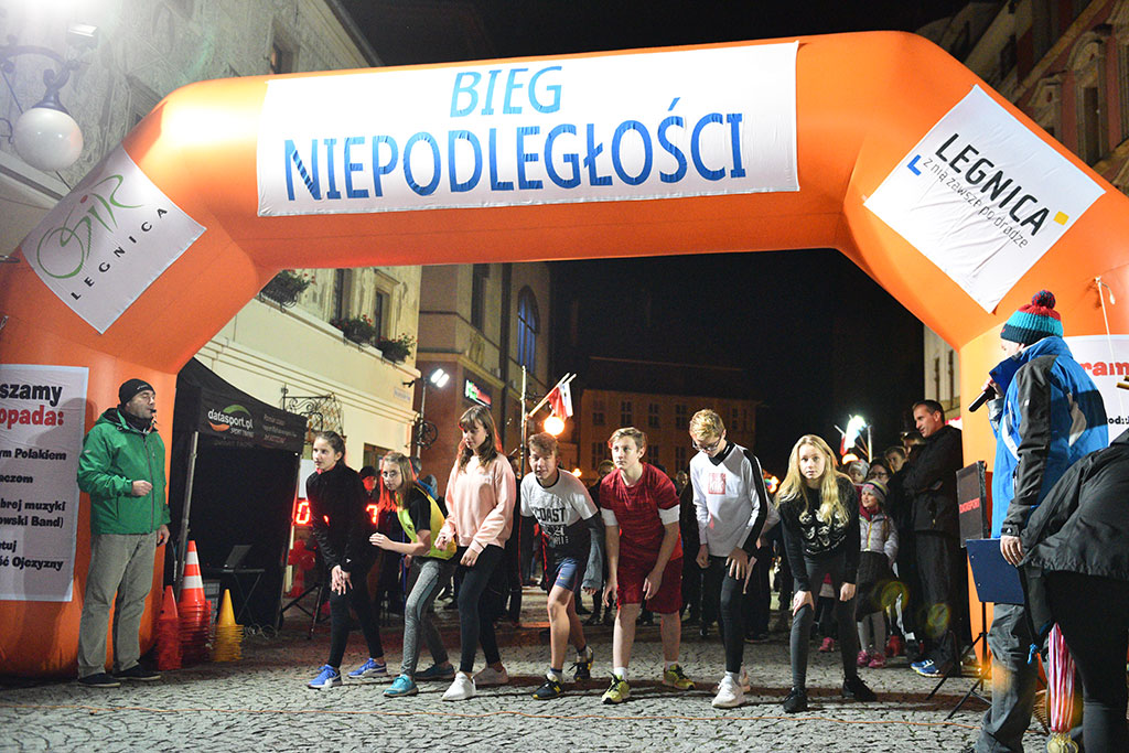 Legnicki Bieg Niepodległości wygrał Tomasz Sobczyk z Wrocławia