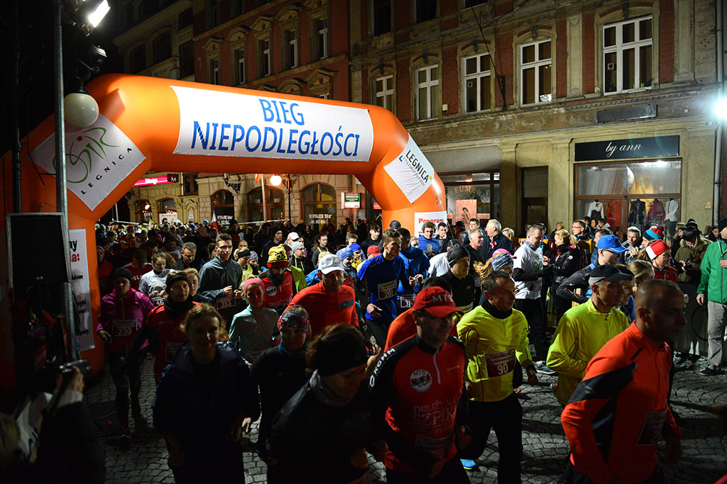 Legnicki Bieg Niepodległości wygrał Tomasz Sobczyk z Wrocławia