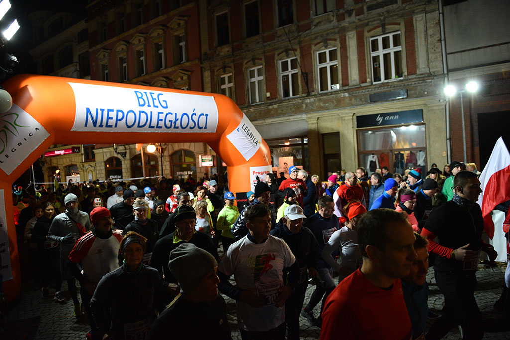 Legnicki Bieg Niepodległości wygrał Tomasz Sobczyk z Wrocławia