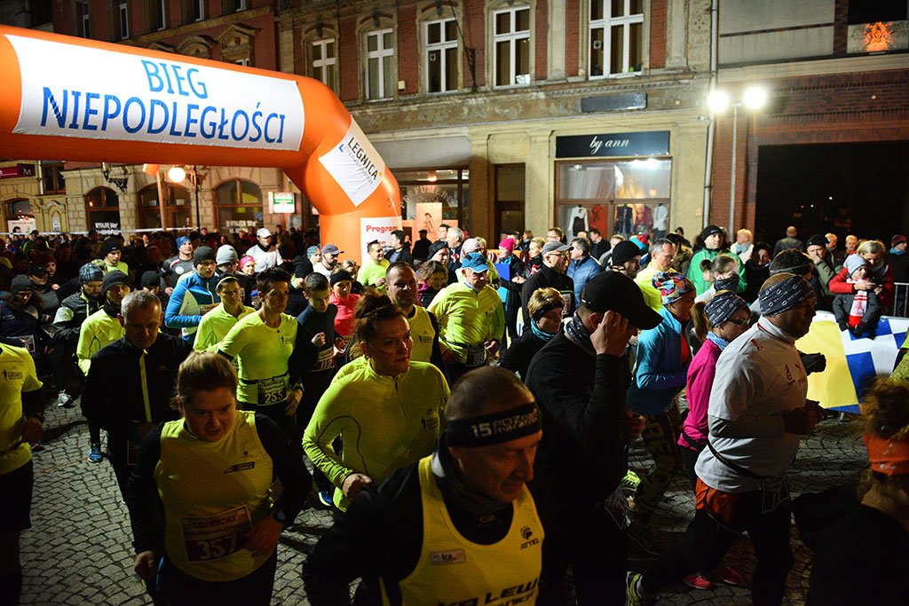 Legnicki Bieg Niepodległości wygrał Tomasz Sobczyk z Wrocławia