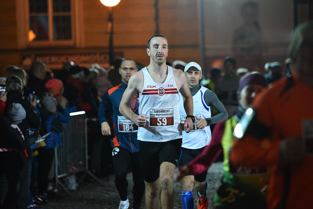 Legnicki Bieg Niepodległości wygrał Tomasz Sobczyk z Wrocławia