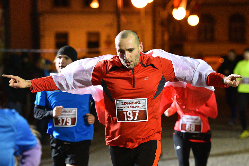 Legnicki Bieg Niepodległości wygrał Tomasz Sobczyk z Wrocławia