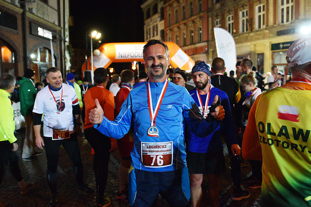 Legnicki Bieg Niepodległości wygrał Tomasz Sobczyk z Wrocławia