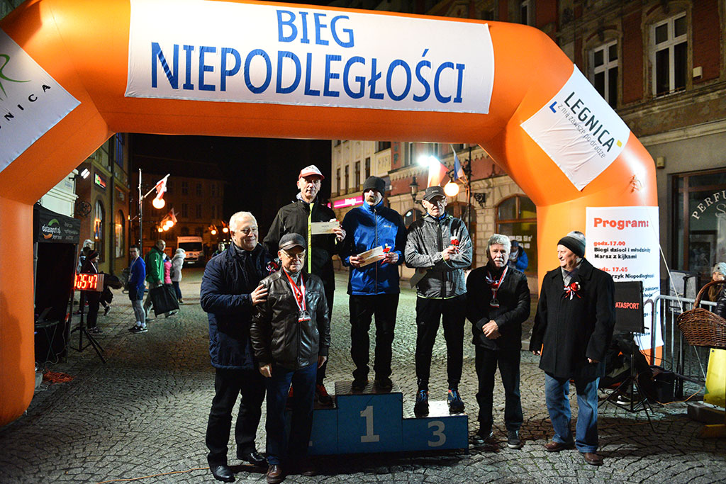 Legnicki Bieg Niepodległości wygrał Tomasz Sobczyk z Wrocławia