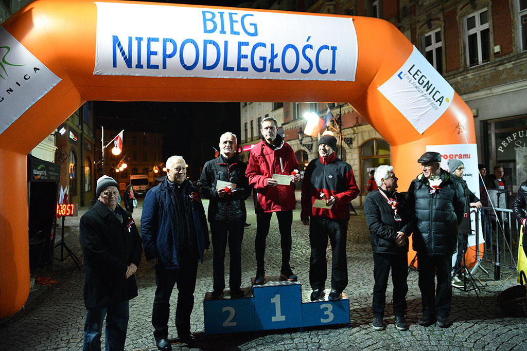 Legnicki Bieg Niepodległości wygrał Tomasz Sobczyk z Wrocławia