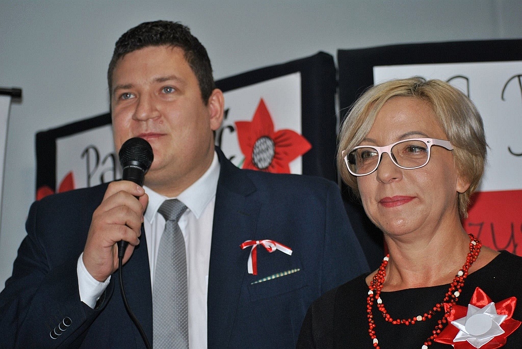 Uroczyste świętowanie 99. rocznicy niepodległości w gminie Ruja