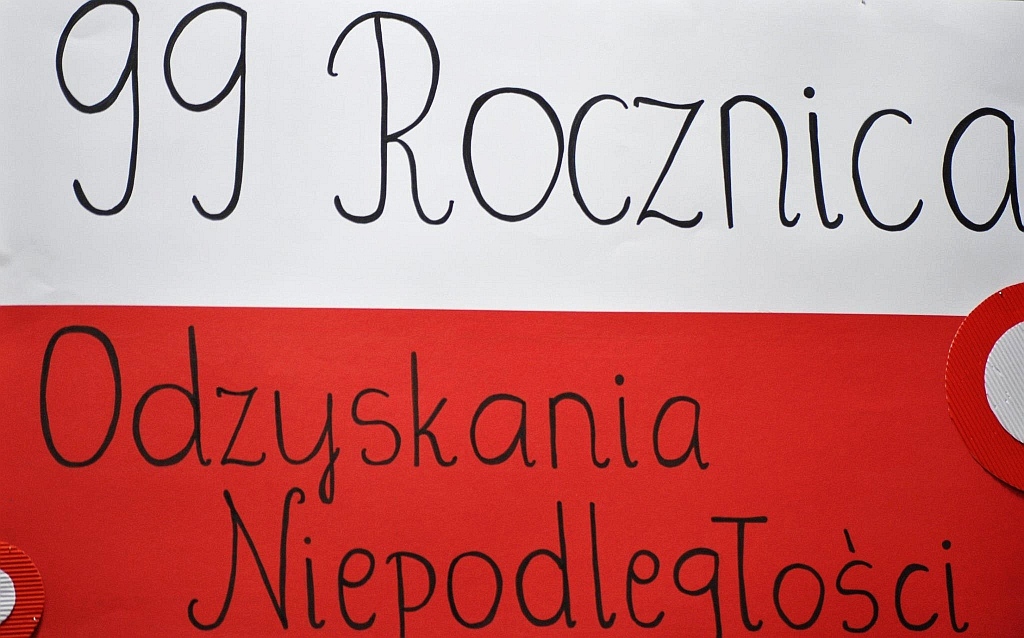 Uroczyste świętowanie 99. rocznicy niepodległości w gminie Ruja