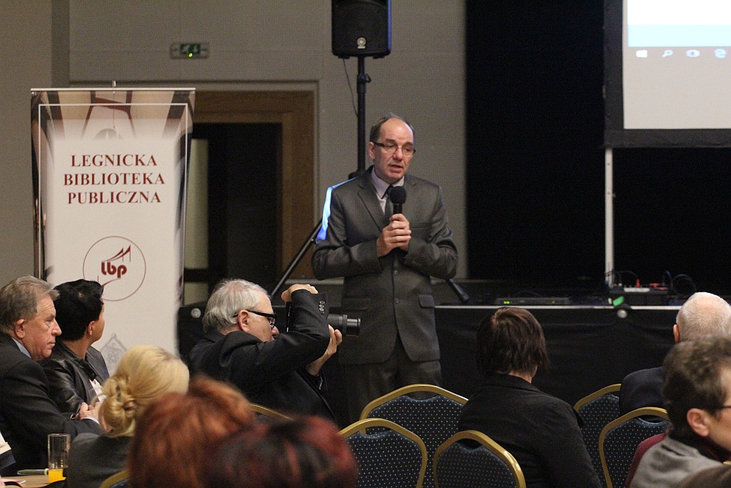 Janusz Skowroński był gościem wieczoru „Amicus Librorum”