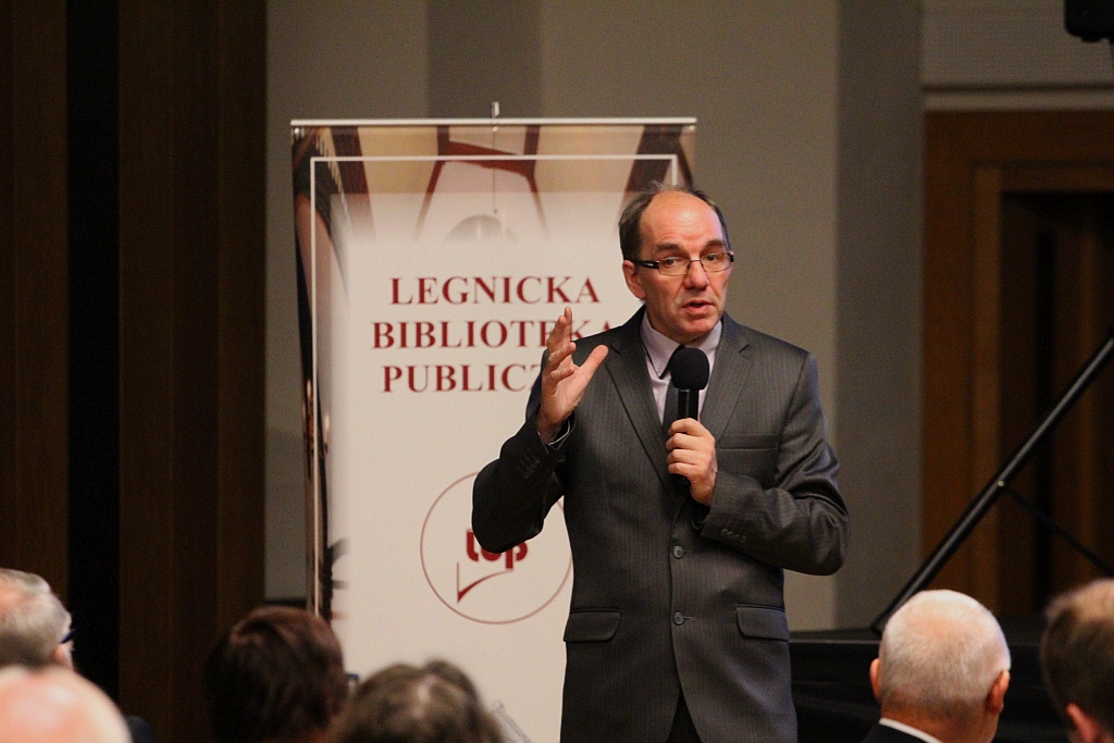 Janusz Skowroński był gościem wieczoru „Amicus Librorum”