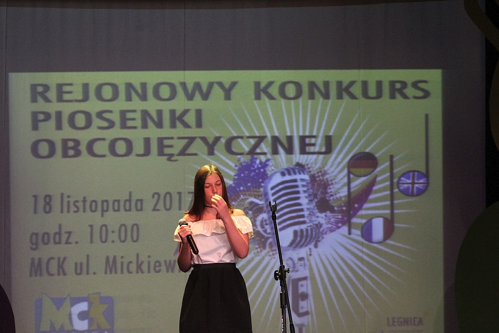 W MCK-u rywalizowano w kunkursie piosenki obcojęzycznej