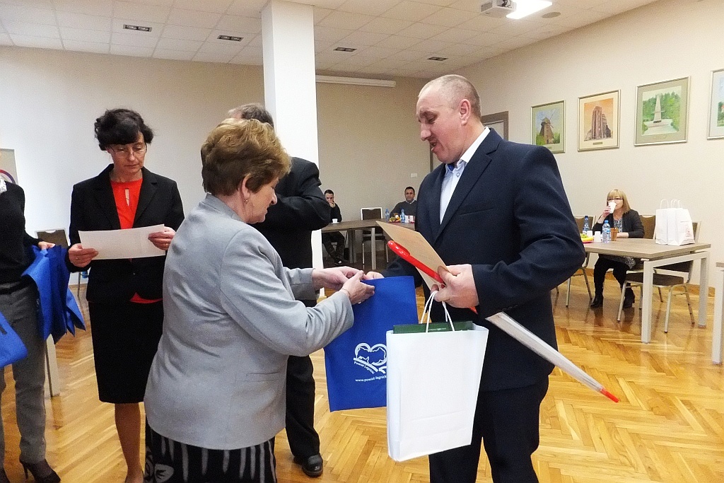 Starosta Janina Mazur gościła honorowych dawców krwi