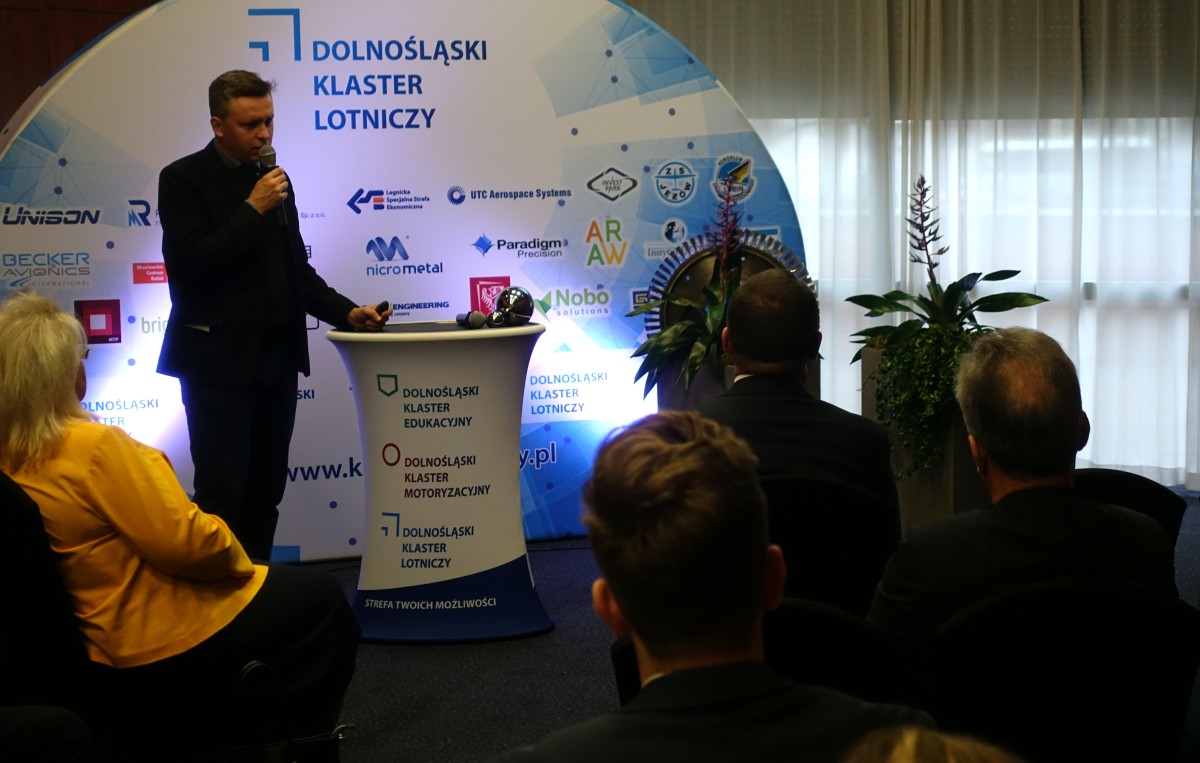 Dolnośląski Klaster Lotniczy wzmacnia współpracę - Konferencja.