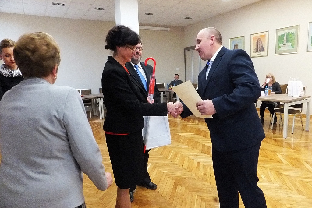Starosta Janina Mazur gościła honorowych dawców krwi