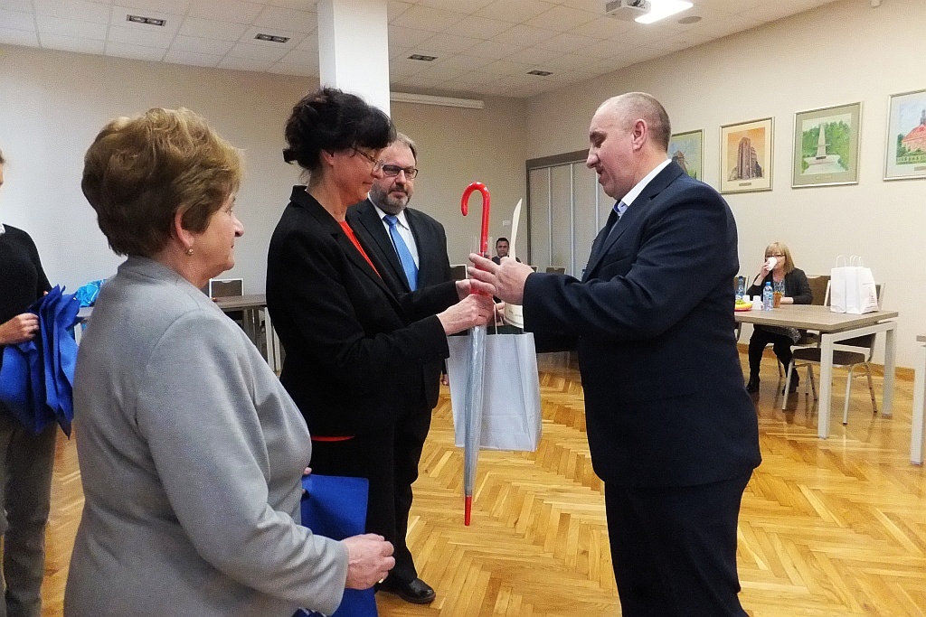 Starosta Janina Mazur gościła honorowych dawców krwi