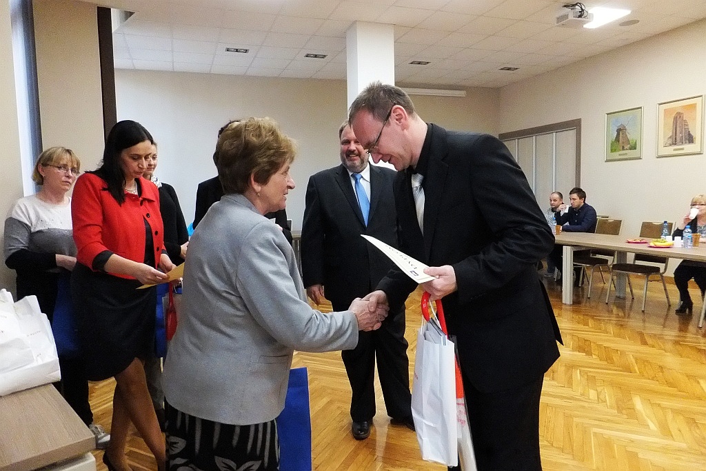 Starosta Janina Mazur gościła honorowych dawców krwi