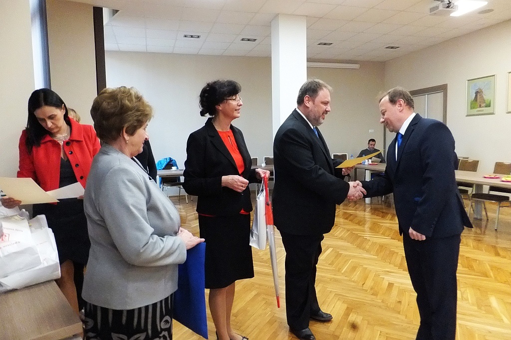 Starosta Janina Mazur gościła honorowych dawców krwi
