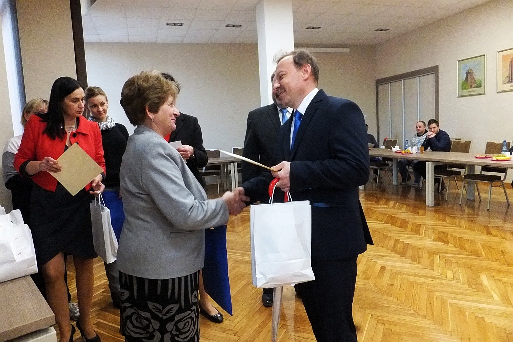 Starosta Janina Mazur gościła honorowych dawców krwi