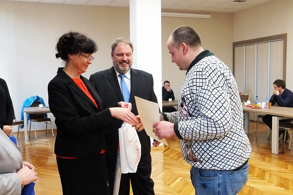 Starosta Janina Mazur gościła honorowych dawców krwi