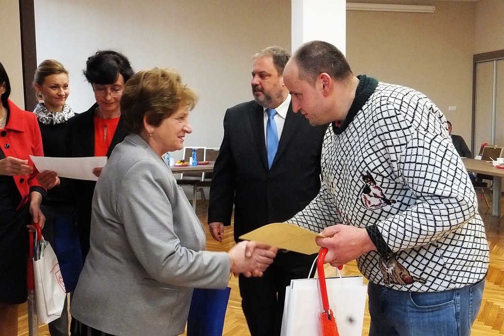 Starosta Janina Mazur gościła honorowych dawców krwi