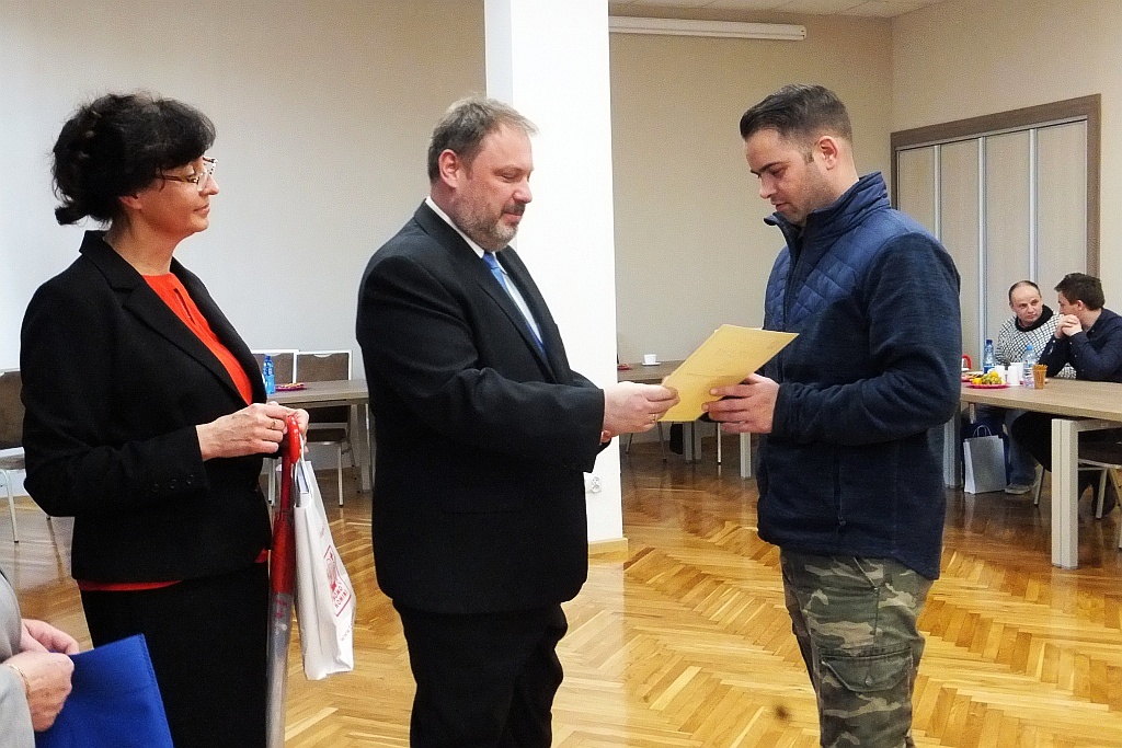 Starosta Janina Mazur gościła honorowych dawców krwi
