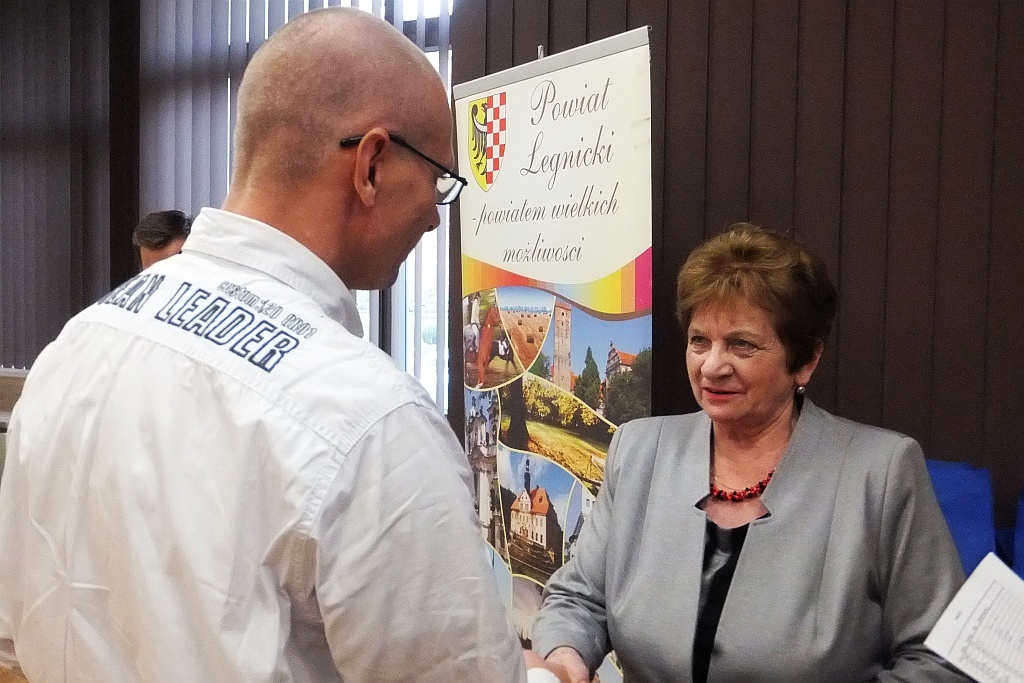 Starosta Janina Mazur gościła honorowych dawców krwi