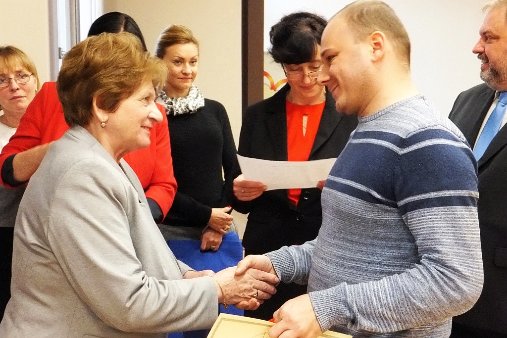 Starosta Janina Mazur gościła honorowych dawców krwi