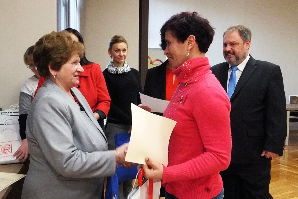 Starosta Janina Mazur gościła honorowych dawców krwi