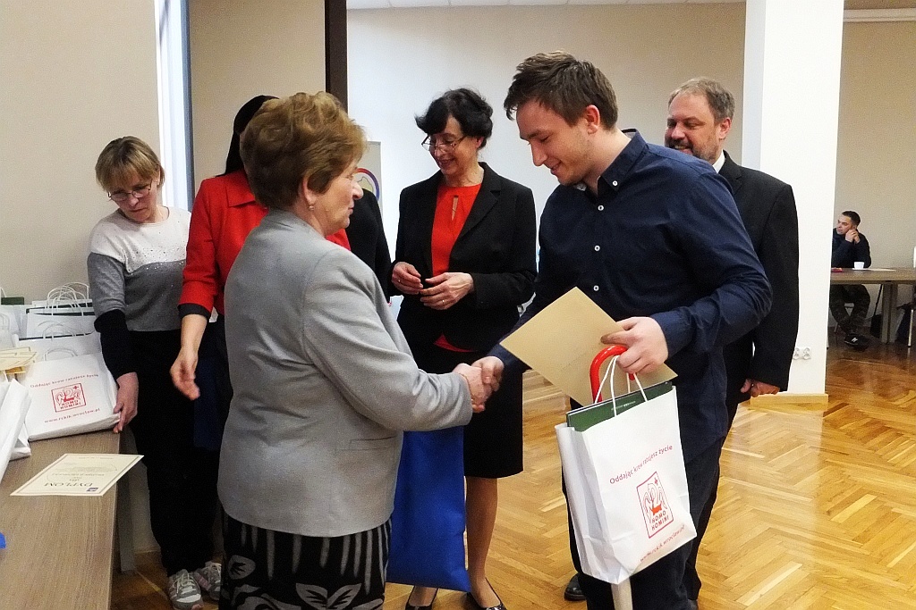 Starosta Janina Mazur gościła honorowych dawców krwi
