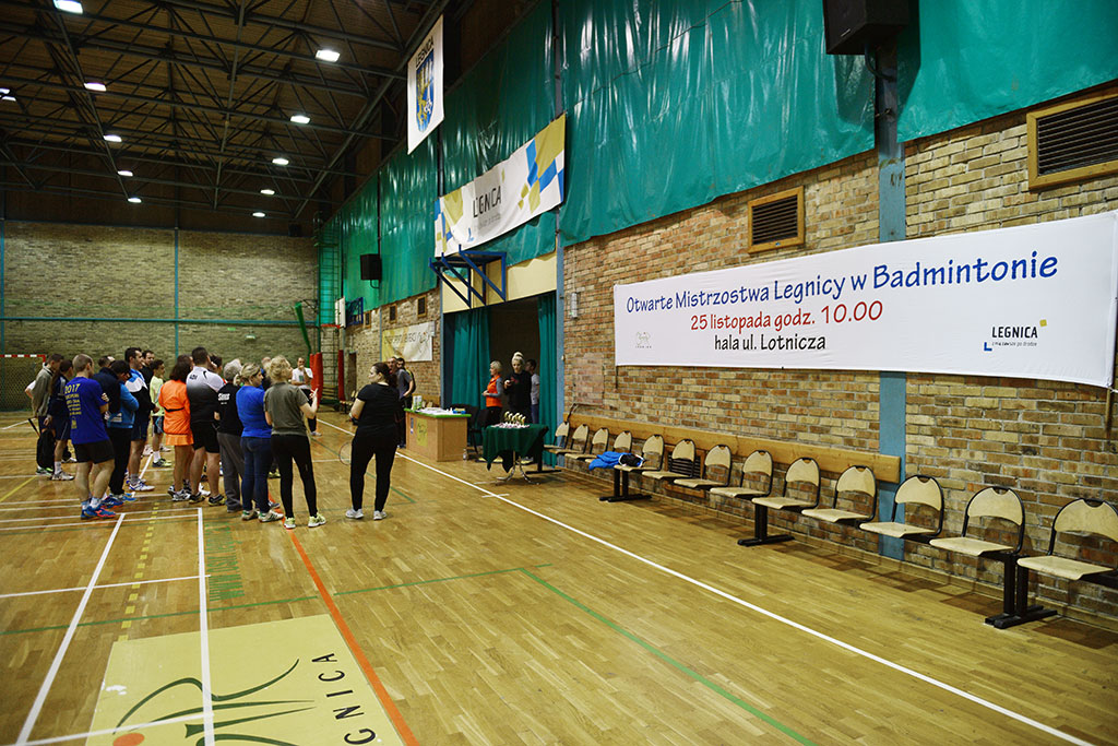 Przy Lotniczej rozegrano Mistrzostwa Legnicy w badmintonie