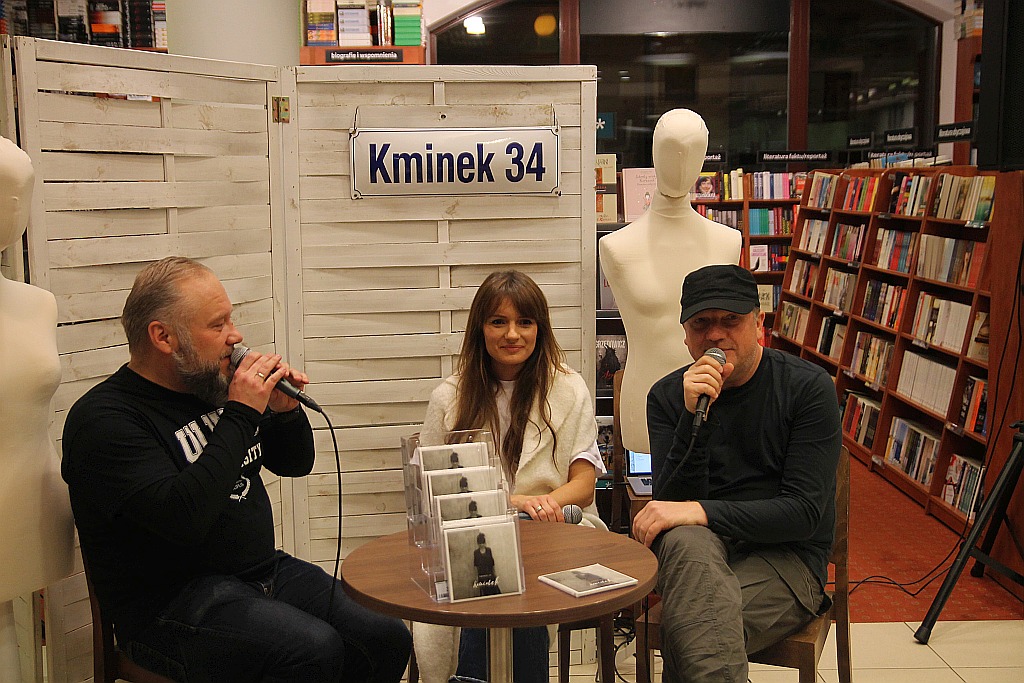 Promocja płyty „Kminek 34” w salonie Empik w Legnicy